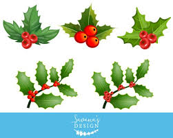 Holly Clipart Mistletoe Clipart Holly Clip Art Mistletoe Clip Art Holly Berries Christmas Clipa Christmas Wreath Clipart Holiday Clipart Mistletoe Clipart