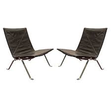 Pair fritz hansen poul kjaerholm pk20 leather lounge chairs knoll herman miller. Frankilson Kjaerholm House Much Of Poul Kjaerholm S Furniture Was Intended For His Own Home Located North Of Copenhagen And Poslednie Tvity Ot Kjaerholm Kjaerholm