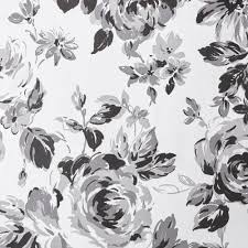 Floral design for greeting card and invitation of wedding, birthday, valentine&#39;s day, mother&#39;s day and seasonal holiday Intelligent Design Renee Black White Floral Printed Shower Curtain On Sale Overstock 29366578