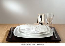 Find & download free graphic resources for table setting. Modern Table Setting Stock Photo Edit Now 3352705