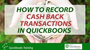 I want to apply the credit to reduce an expense account in qb. How To Record Cash Back Transactions In Quickbooks Youtube