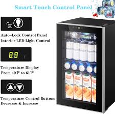 This means that not only can this robot follow you around and dispense cold beers, but you'll also be able to interact with it. 2 3 Cu Ft Beverage Refrigerator Cooler 85 Can Mini Drink Cooler Dispenser For Beer Or Wine Mini Fridge With Lcd Temperature Control For Office Bar Home Or Apartment Silver Edge Cyber Com