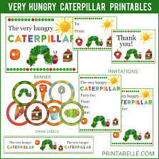 Bug sorting sorting is a hugely beneficial activity that helps children learn to discern between objects, but this sorting activity is also great for fine motor development. Very Hungry Caterpillar Printables Printabelle Fabulous Worksheets Free Party Jaimie Bleck