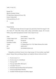 Dengan surat ini saya mengajukan diri untuk bergabung ke tim pemasaran di pt sumber jaya. 10 Contoh Surat Lamaran Pekerjaan Lengkap Yang Baik Dan Benar