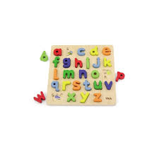 Maybe you would like to learn more about one of these? Viga Wooden Block Alphabet Puzzle Lower Case Buy Online At The Nile