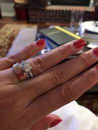 Cartier Forever Ring Stack Stacked Jewelry Wedding Rings For Women Diamond Are A Girls Best Friend