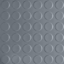 G Floor Coin 10 Ft X 24 Ft Slate Grey Commercial Grade Vinyl Garage Flooring Cover And Protector Gf75cn1024sg The Home Depot Vinyl Garage Flooring G Floor Garage Floor Mats