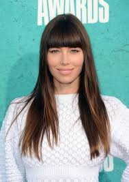 These bangs are long and straight just like the framing long hair. 40 Best Hairstyles With Bangs Photos Of Celebrity Haircuts With Bangs