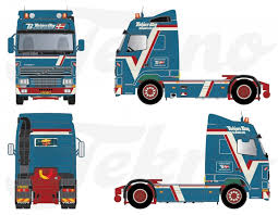 Scania's production units are located in europe, south america and asia. Tekno Truck Model Drawing Torbjorn Bay Volvo Vrachtwagens