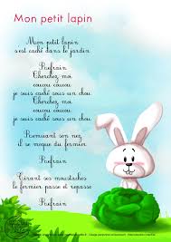 Comptines Mon Petit Lapin Le Monde Des Petits Comptines Chansons Comptines Comptine Mon Petit Lapin