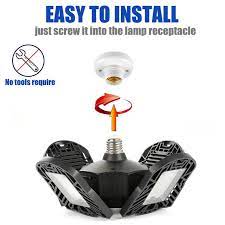 Primelights 4 foot 8550 lumens 66 watt led stoplight. 120w 192 Led Garage Light Deformable Ceiling Light Indoor For Garage Workshop Uk Industrial Lamp Led Workshop Lamp Usa Warehouse Industrial Lighting Aliexpress