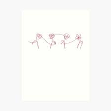Bts Symbol Art Prints Redbubble
