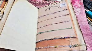 Episode Five How To Make Pretty Pages In Junk Journals Thread Lin Altered Book Art Junk Journals Handmade Journals