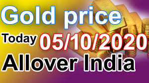 Gold Rate Today 05 10 2020 Gold Price Today Gold Rate Today In India 05 10 2020 Gold Rate Youtube