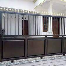 Tukang layanan pasang teralis besi pintu 1 daun harga bersahabat model. Pintu Pagar Gerbang Seleding Minimalis Harga Permeter Shopee Indonesia