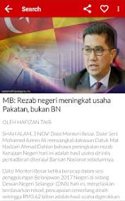 5 living former menteris besar. Media Selangor Apps On Google Play