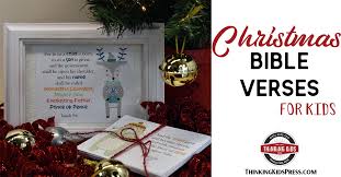 Christmas Bible Verses For Kids A Fun Way To Learn About The Real Christmas Story Thinking Kids But he that doeth the will of my father which is in heaven. christmas bible verses for kids a fun