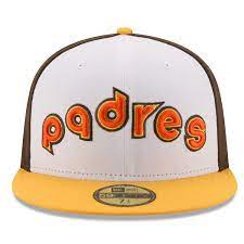 Men S New Era White Yellow San Diego Padres Home Run Derby 2016 Authentic Collection 59fifty Fitted Hat With Patch Fitted Hats New Era Yellow White