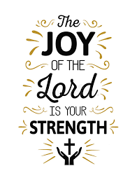 His faithfulness continues from generation to generations. The Joy Of The Lord Is Your Strength Stock Vector Illustration Of Bible Grieve 94401487