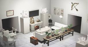 My Take On A Modern Living Room Inspired By Thirtytwoounces Animalcrossing