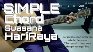 Suasana hari raya chords : Suasana Hari Raya 2021 Anuar Zain Elina Cover Simple Kod Chord And Lirik Youtube