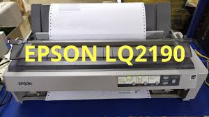 Designed with the dot matr. Epson Lq 2190 Dot Matrix Printer Head Cleaning Youtube