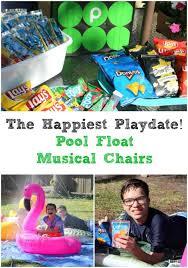 Plan The Happiest Playdate With Pool Float Musical Chairs Musical Chairs Summer Activities For Kids Playdate