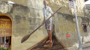 The freshest aspects of modern culture are present, too. Street Art In George Town Penang Malaysia