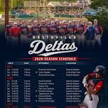 Deltas vs Caribe Baseball