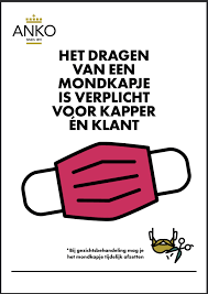 De #mondkapjesplicht wordt weer stilzwijgend verlengd. Mondkapjesplicht Per 1 December 2020 Esta Haarmode