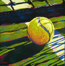 Tennis Canvas Painting Google Search Tennis Art Tennis Artwork Sports Painting