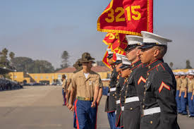 The new Marines of Kilo Company, 3rd Recruit Training Battalion,Graduation  Ceremony at Marine Corps Recruit Depot San Diego, December 6th, 2024.  Graduation took place at the completion of the 13-week transformation which