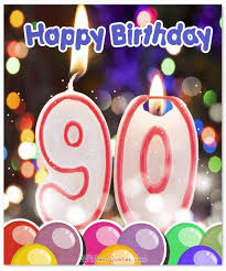 If your family or friends love the numbers then this is a perfect 90th birthday card for them. Adorable 90th Birthday Wishes And Images By Wishesquotes