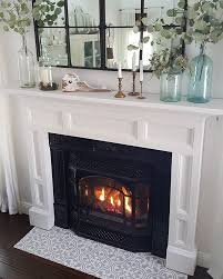 Easy And Stylish Home Decor Projects Using Stencils Stencil Stories Fireplace Hearth Tiles Fireplace Design Fireplace Hearth