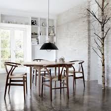 Wishbone Chair Modern Wood Dining Chair Wishbone Chair Dining Dining Room Design