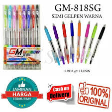 Jual 1 Pack Isi 8 Pcs 8 Warna Pen Bolpen Pulpen Ballpoint Pena Gm818sg Jakarta Selatan Barokah Berkah1 Tokopedia