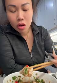 This was TOOO GOOD like a Asian ceviche😩! Especially the lime and Thai  chili peppers ugh ON A TOSTADA YALL 😭🤣 GO MAKE IT IF YOU LIKE CEVICHE!  #spicyfood #shrimp #foodietiktok #fire #asianfood ...