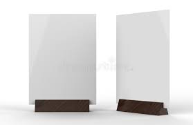 Photo approval required before purchase. Clear Plastic And Acrylic Table Talkers Promotional Upright Menu Table Tent Top Sign Holder Table Menu Card Display Stand Picture Stock Illustration Illustration Of Clean Cardboard 114958755