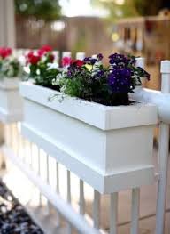 Railing Planter Box Free Woodworking Plan Com