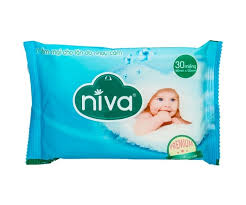 Khăn ướt em bé không mùi hương Niva Baby (30 miếng)