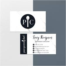 Restaurant templates for business card and invoice. Marble Pampered Chef Business Cards By Digitalart On Zibbet