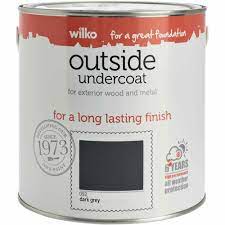 Great savings & free delivery / collection on many items. Wilko Dark Grey Exterior Undercoat Paint 2 5l Wilko
