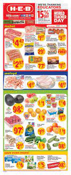 Heb Weekly Ad September 30 October 6 2015 Weekly Ads And Circulars September 2015 Us Retailers And Groceries Posting Their Latest Weekly Ads Heb Grocery