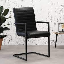 From upholstered to handcrafted wood, our dining chairs are a unique blend of comfort and sophistication adding warmth to your space. Industrial Dining Chair Bars Black With Arm Furnwise