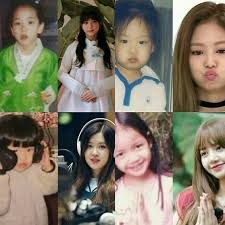 Blackpink Babies And All Grown Up In 2020 Black Pink Kpop Blackpink Photos Blackpink Memes