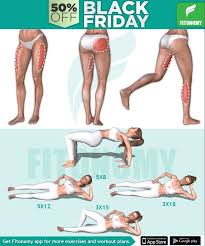 Fitness App On Instagram Last Day Of Our Black Friday Deal With One Time Purchase Fitonomyapp App Is Yours Forever Thigh Exercises Fitness Body Exercise