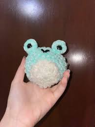 Patterns can also be moved or taken down. Amigurumi Cute Fluffy Soft Toy Crochet Frog Hobbies Toys Stationery Craft Handmade Craft On Carousell
