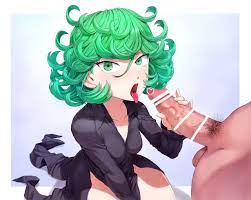 mogudan, tatsumaki, one-punch man, 1boy, 1girl, censored, clothed female  nude male, handjob, looking at viewer, nude, penis, sitting, tongue, tongue  out - Image View - | Gelbooru - Free Anime and Hentai Gallery