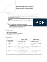A Detailed Lesson Plan In Science Grade Iii Doc Grassland Lesson Plan In 2020 Math Lesson Plans Elementary Lesson Plan Examples How To Plan