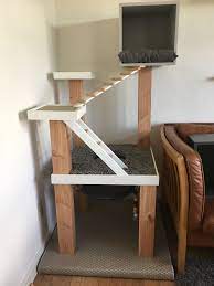 Get it as soon as mon, may 3. Diy Cat Tree Scratching Post With Stairs And Hammock Made Of Ikea Eket Bookcase Ribba Picture Frame Morum Carpet H Diy Cat Tree Cat Furniture Diy Cat Diy